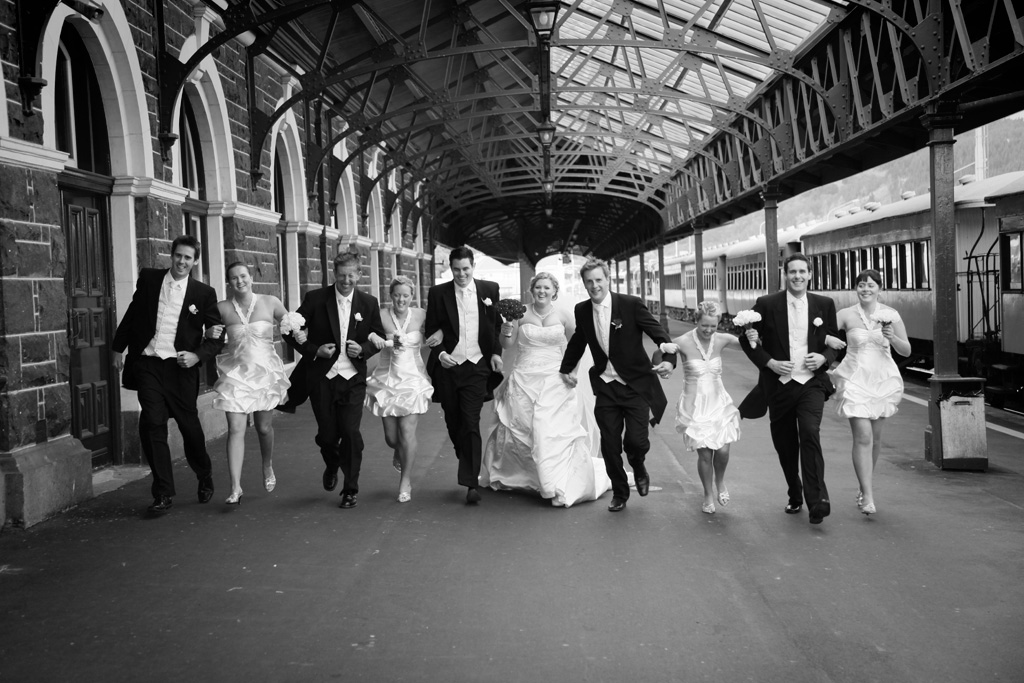 Dunedin Railway Station wedding photography location