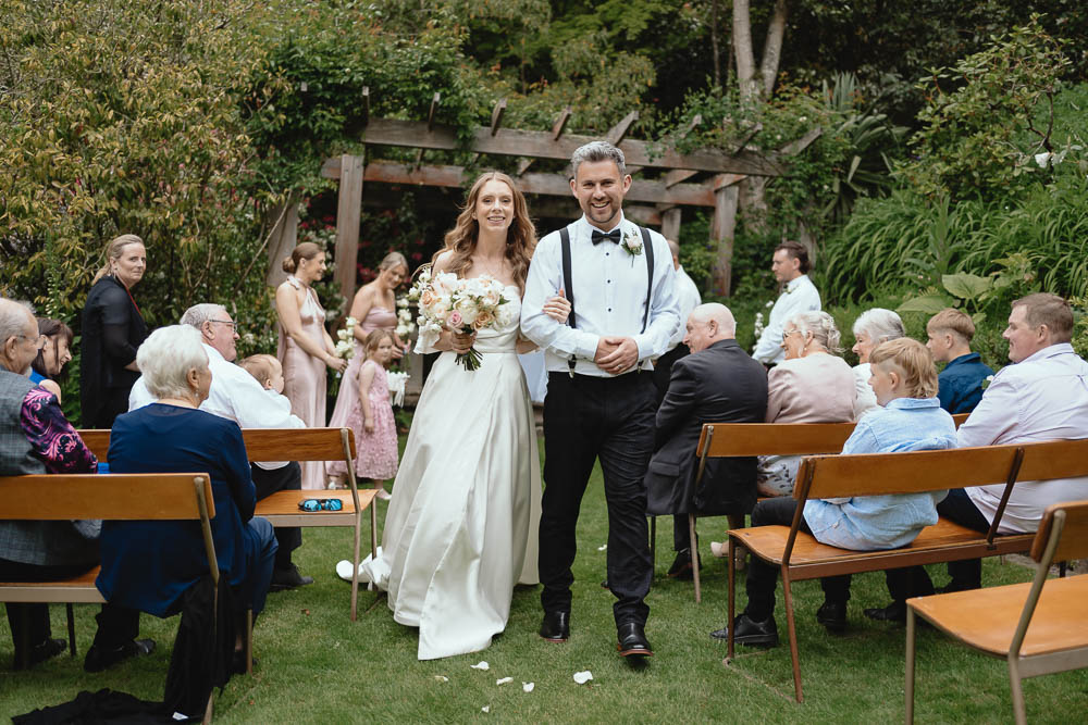 Glenfalloch Gardens garden wedding photography