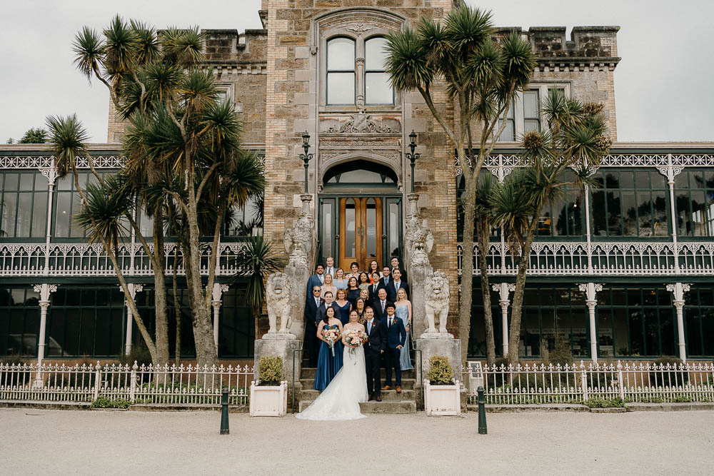 Larnach Castle outdoor wedding location